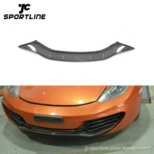 12C Carbon Fiber Front Spoiler - McLaren MP4-12C Spider Convertible 2-Door (OEM Style 11-14)